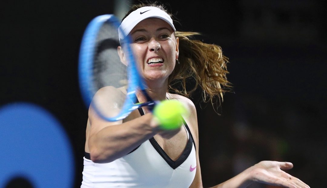 MARIA SHARAPOVA UN JOLI REVERS DE BON GOÛT