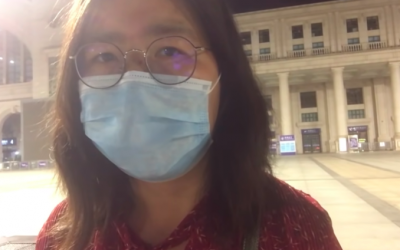 ZHANG ZHAN CONDAMNÉE POUR AVOIR DÉVOILÉ DES RÉALITÉS COVID-19