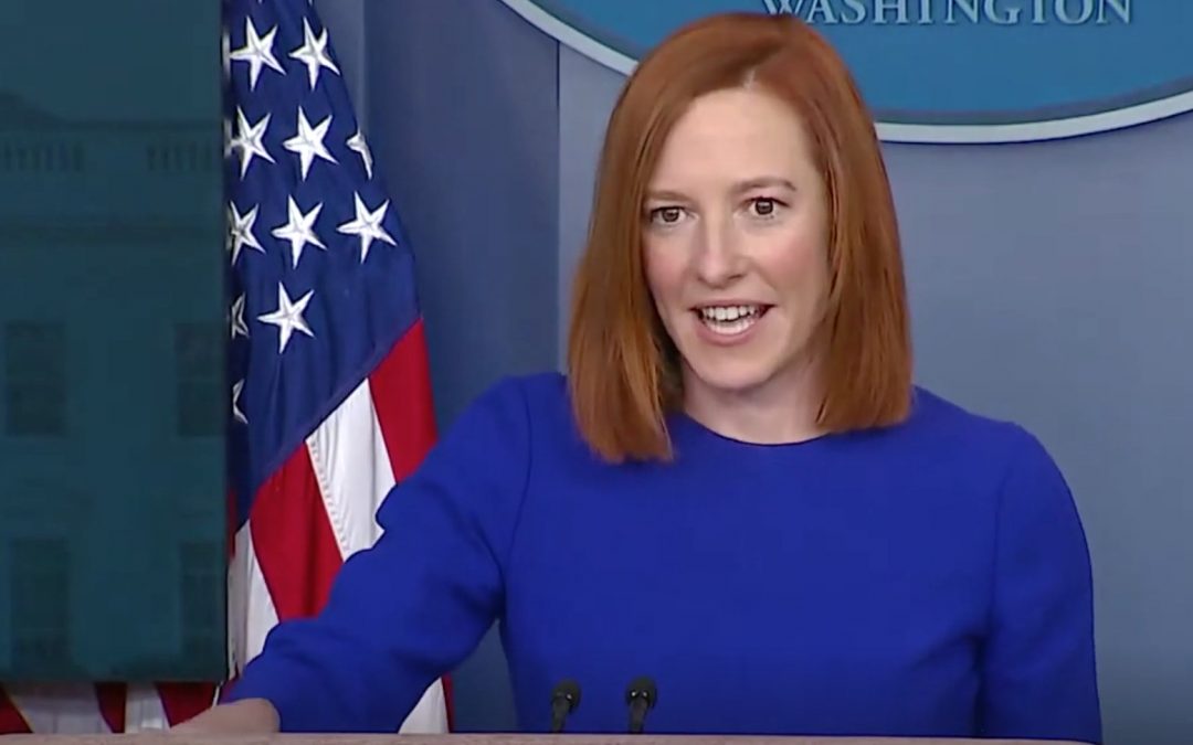 JEN PSAKI PORTE-PAROLE DE LA MAISON BLANCHE  MISE À L&rsquo;ÉPREUVE