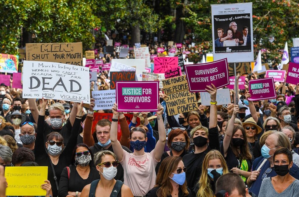 MOBILISATION CONTRE LES VIOLENCES SEXUELLES EN AUSTRALIE