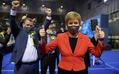 NICOLA STURGEON RECONDUITE PREMIÈRE MINISTRE EN ECOSSE