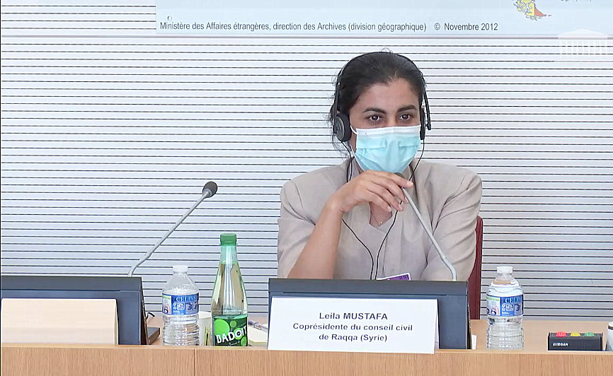 LEÏLA MUSTAFA MAIRE DE RAQQA EN SYRIE : UN COURAGE EXEMPLAIRE !