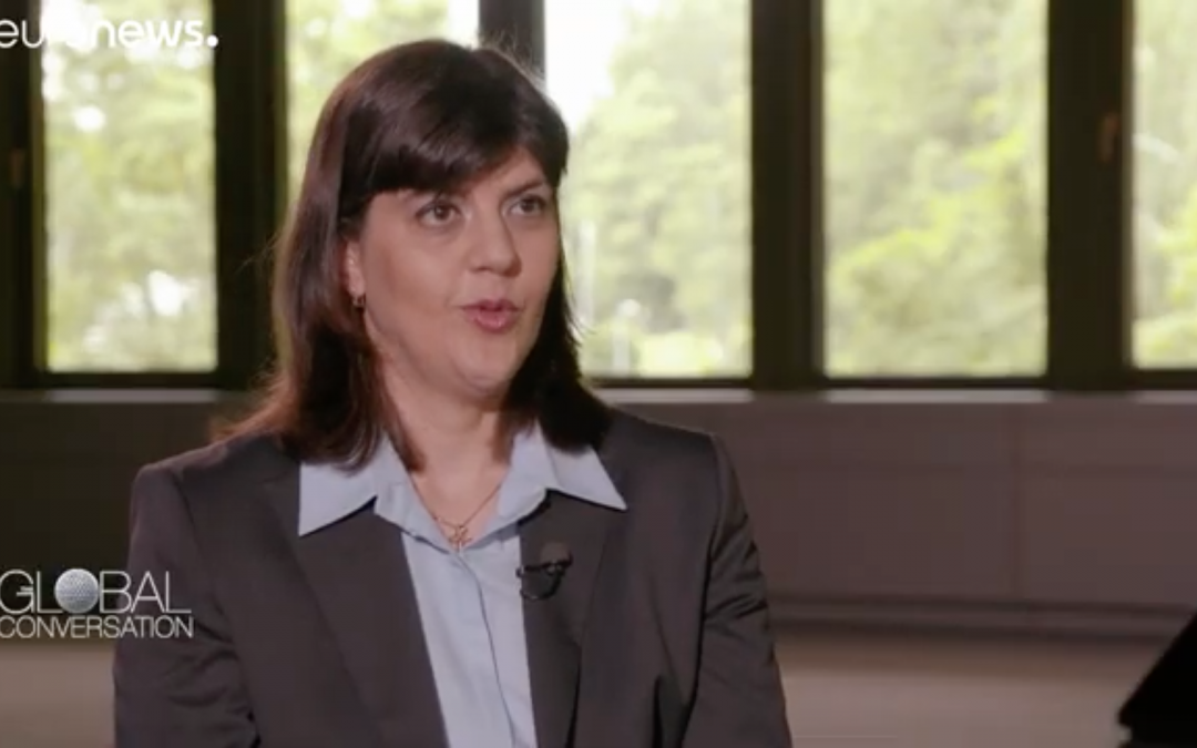 LAURA CODRUTA KÖVESI PROCUREURE GÉNÉRALE DU PARQUET EUROPÉEN
