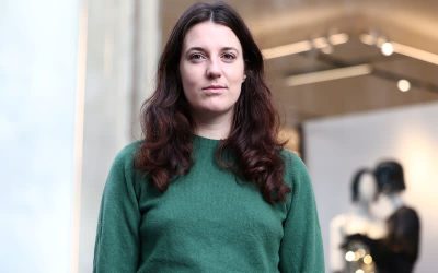 QUAND WOMEN e LIFE DONNE VERTEMENT DANS LE FASHION WEEK-END