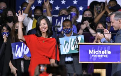 MICHELLE WU ÉLUE MAIRE DE BOSTON AUX ÉTATS-UNIS