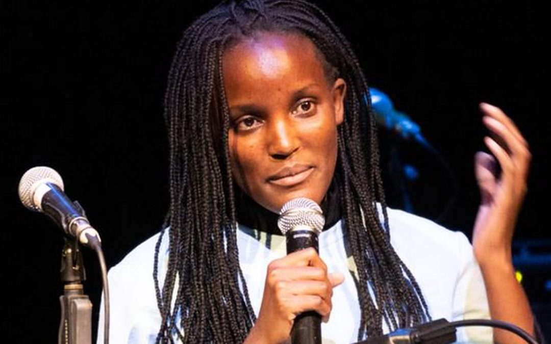 VANESSA NAKATE MILITANTE OUGANDAISE  FAIT ENTENDRE SA VOIX LORS DE LA COP26
