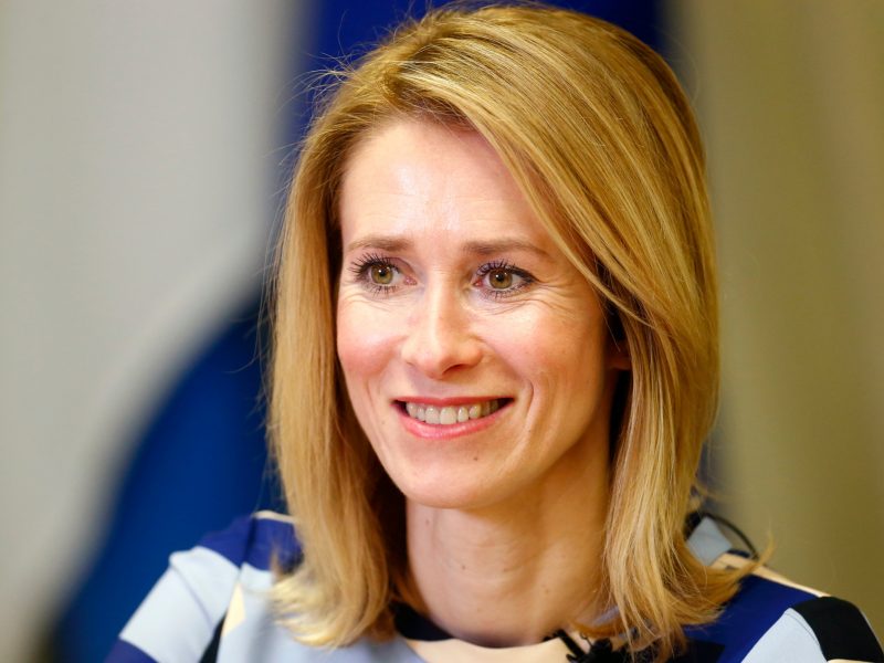 KAJA KALLAS PREMIÈRE MINISTRE DE L’ESTONIE REFUSE DE CÉDER AUX EXIGENCES RUSSES