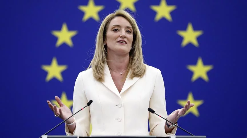 ROBERTA METSOLA RÉÉLUE POUR UN NOUVEAU MANDAT À LA TÊTE DU PARLEMENT EUROPÉEN