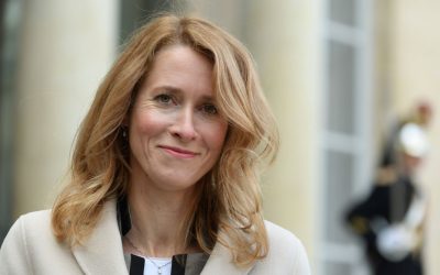 FACE À L&rsquo;OFFENSIVE RUSSE EN UKRAINE KAJA KALLAS PREMIERE MINISTRE D&rsquo;ESTONIE FAIT FRONT