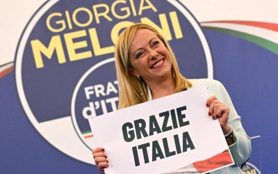 AVEC SON SLOGAN « DIEU, FAMILLE, PATRIE » GEORGIA MELONI S&rsquo;OFFRE UNE BELLE VICTOIRE ÉLECTORALE