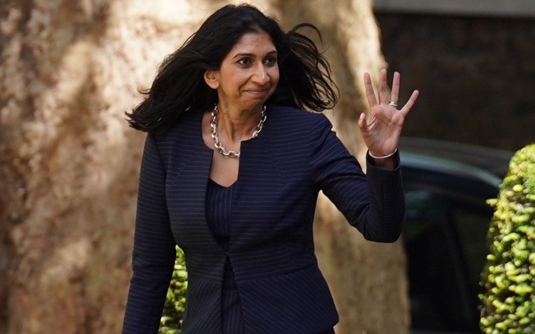 RETOUR EXPRESS DE SUELLA BRAVERMAN DANS LE NOUVEAU GOUVERNEMENT BRITANNIQUE