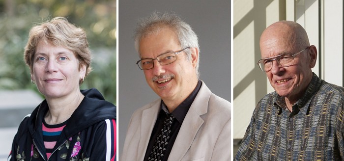 TROIS SCIENTIFIQUES DONT UNE FEMME  PRIX NOBEL DE CHIMIE