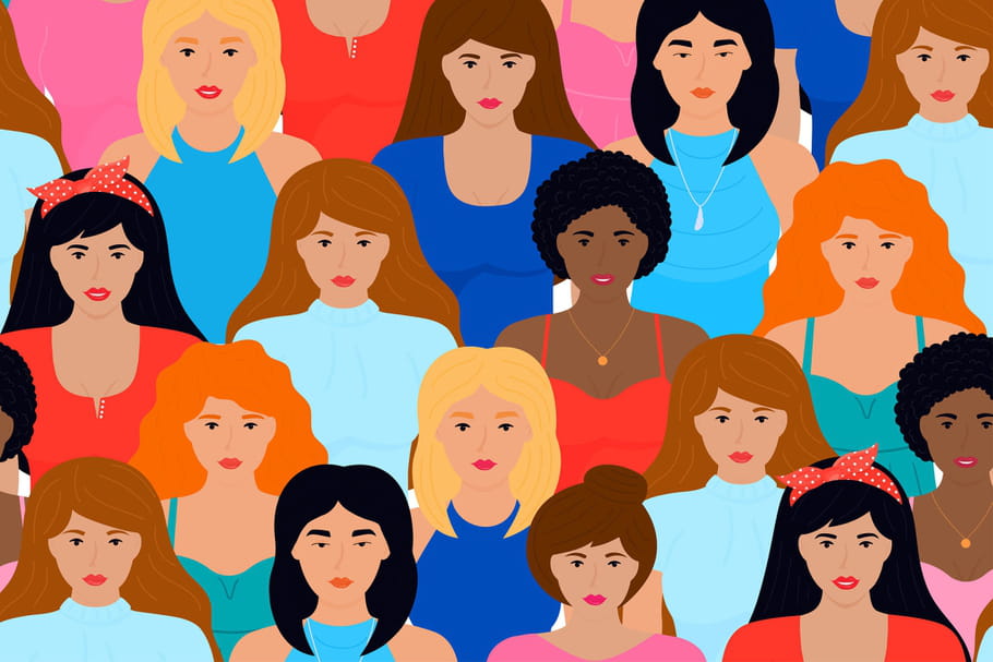 HOMMES ET FEMMES ÉGAUX EN DROIT FACE AU MIROIR AUX ALOUETTES