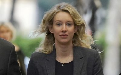 PEINE DE PRISON RACCOURCIE POUR ELIZABETH HOLMES