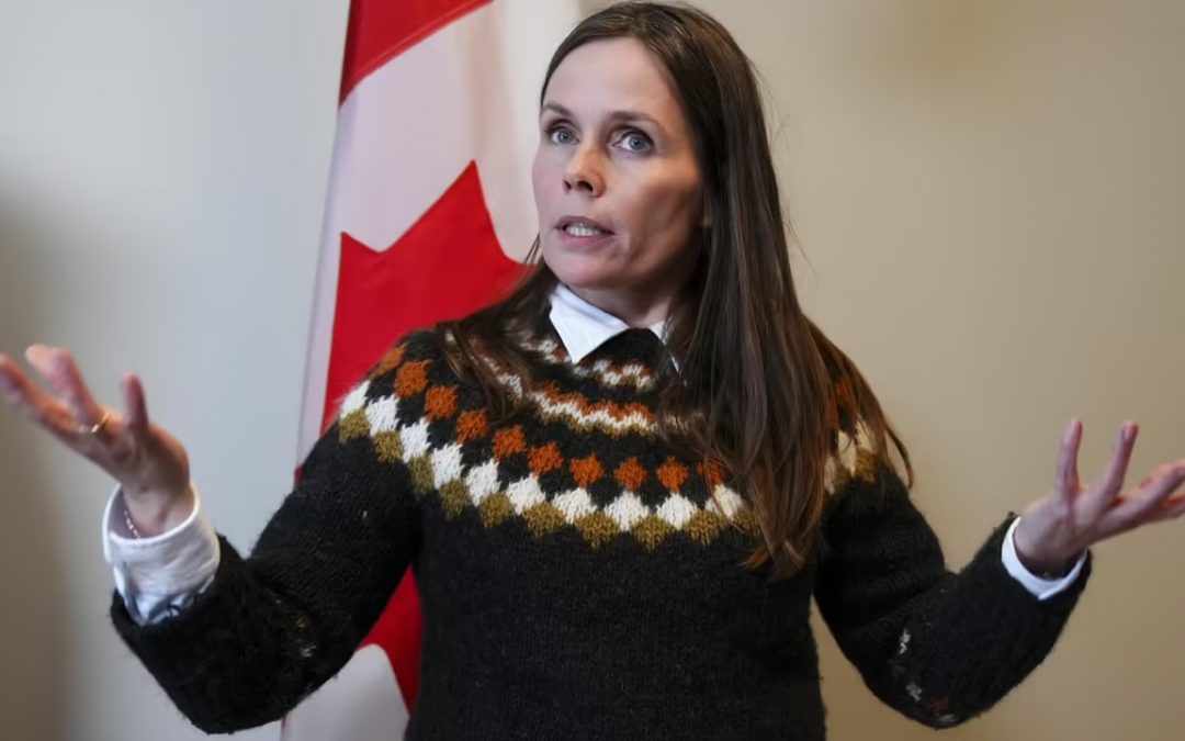 GRÈVE DE RAPPEL DES ISLANDAISES POUR DÉFENDRE LES DROITS DES FEMMES